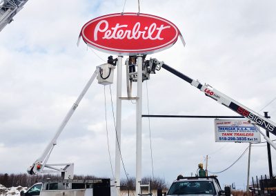 Large Sign Installation in Vermont