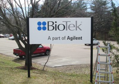 Business Sign Installation