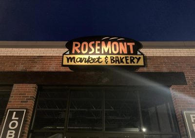 Rosemont Market and Bakery Wall Sign
