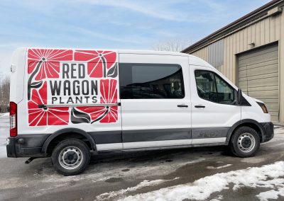 Red Wagon Custom Van Graphics
