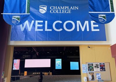 College Welcome Banner
