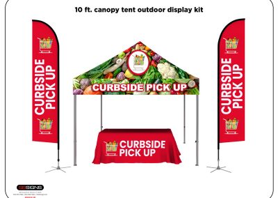 Custom Outdoor Tent & Display